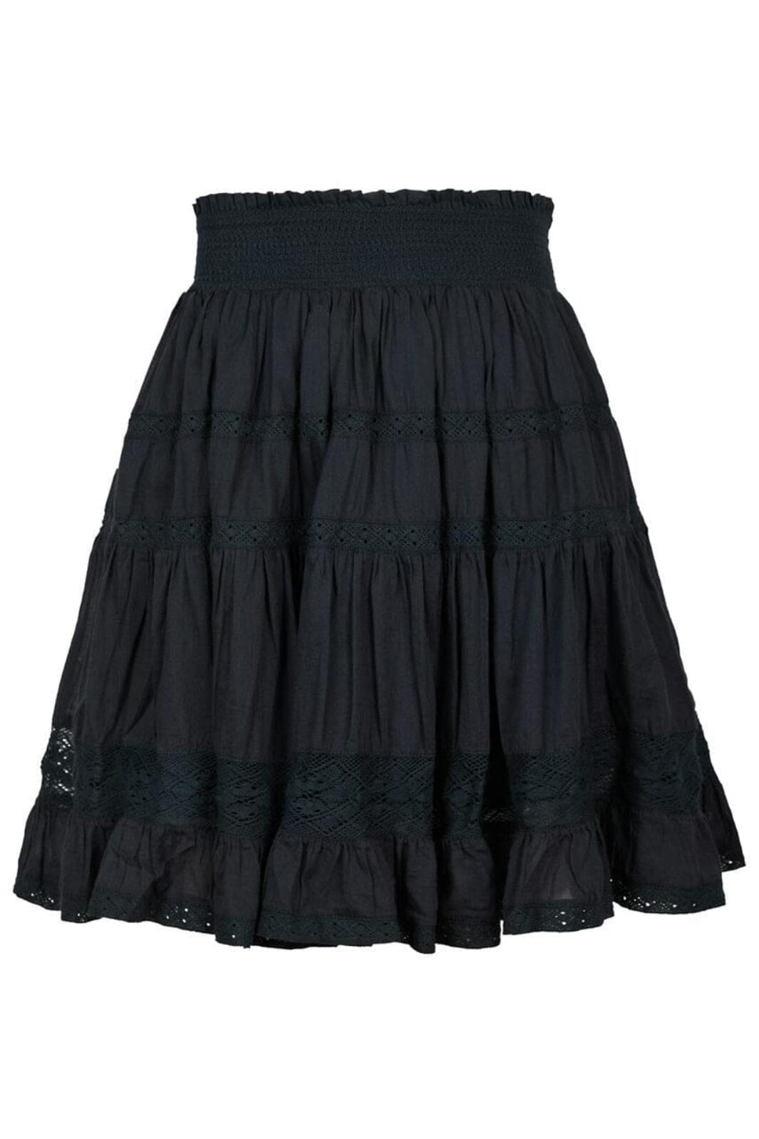 Forudbestilling - Neo Noir - Callia S Voile Skirt 164676 - 141 - Navy Nederdele