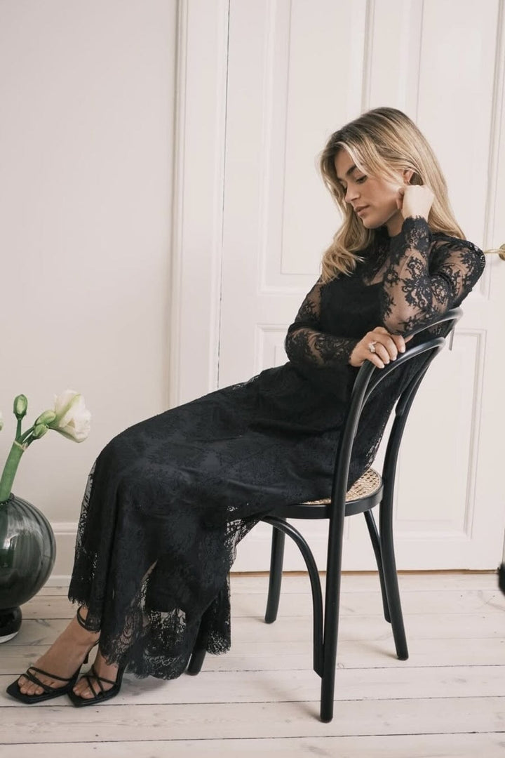 Forudbestilling - Neo Noir - Rimova Lace Dress 164363 - 100 - Black Kjoler