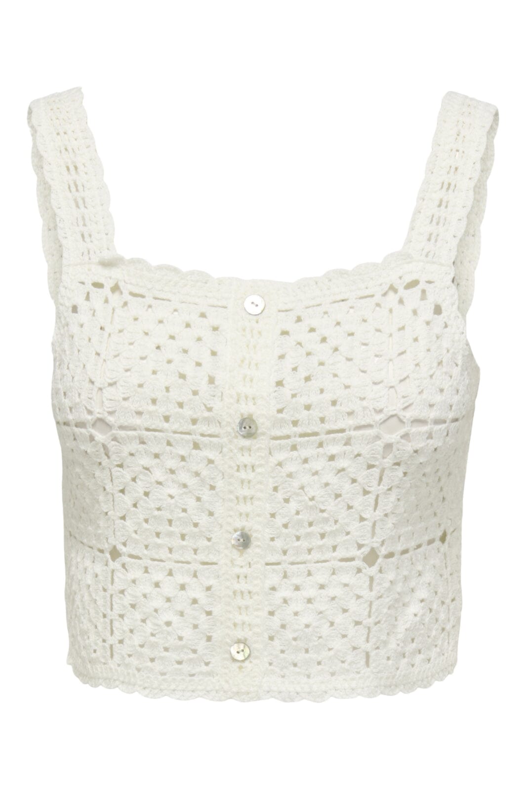 Forudbestilling - Only - Onlamari S/L Top - 4736982 Egret