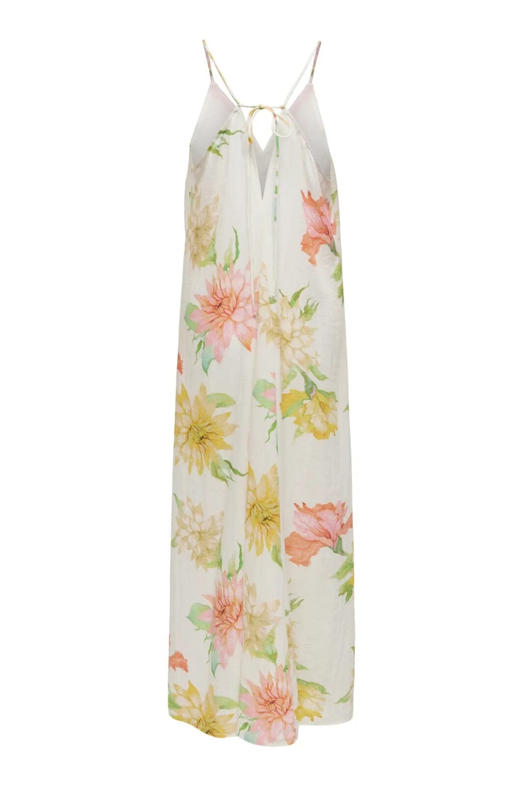 Only - Onlofelia Maxi Strap Dress Ox - 4974716 Cloud Dancer Summer Floral