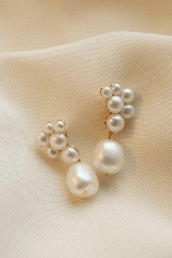 Forudbestilling - Pernille Corydon Jewellery - Ocean Treasure Earsticks - Gold Plated Øreringe