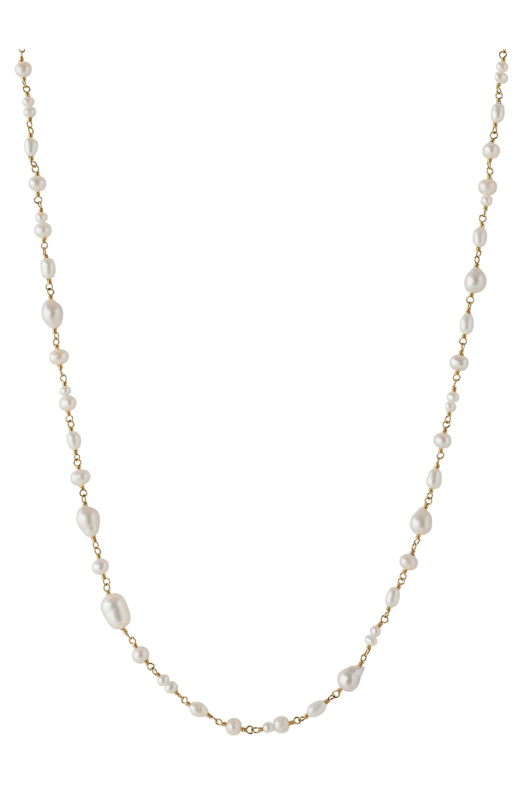 Forudbestilling - Pernille Corydon Jewellery - White Dreams Necklace - Gold Halskæder