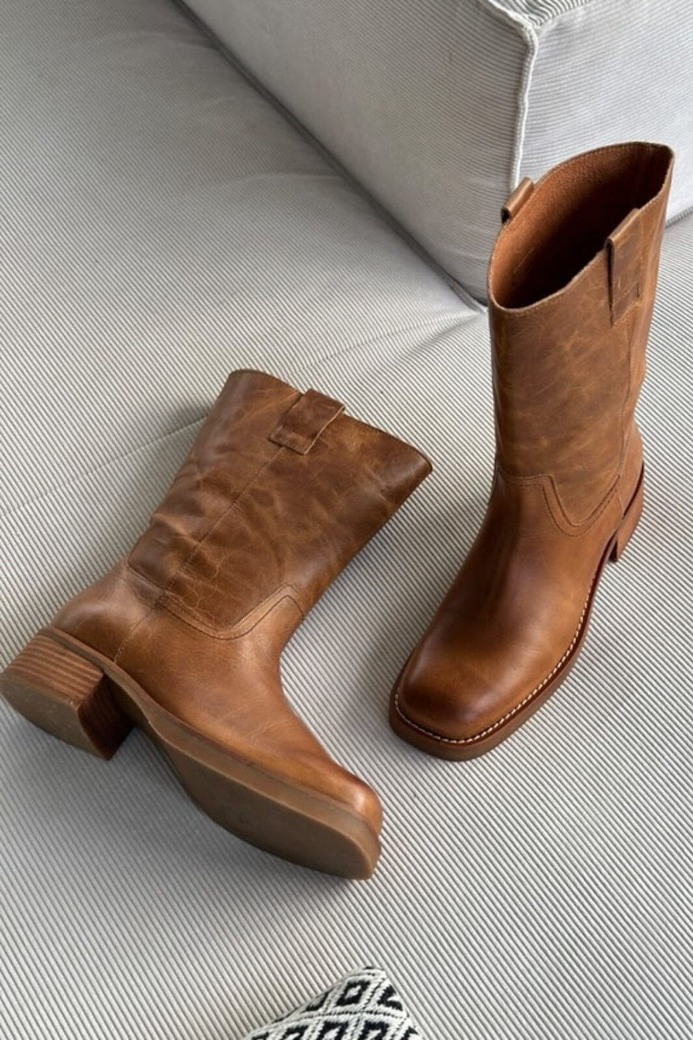 Forudbestilling - Phenumb Copenhagen - Cameron - Cognac Støvler