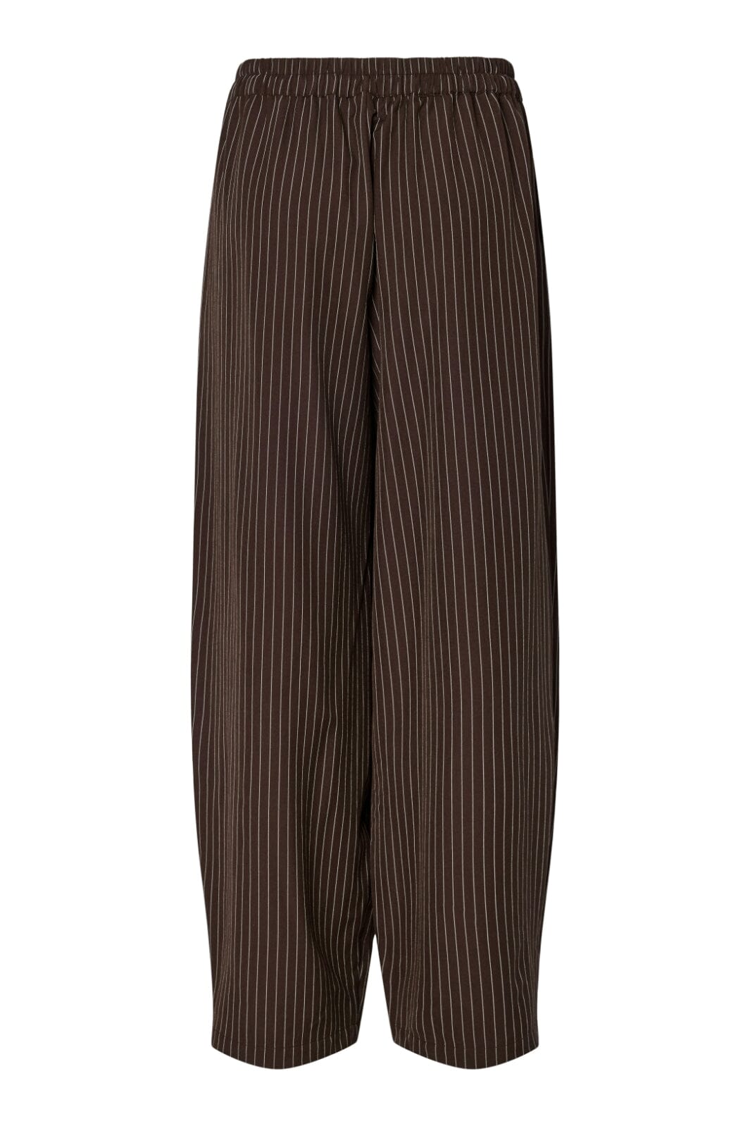 Pieces - Pcanja Barrel Pants - 4976601 Delicioso Pinstripe