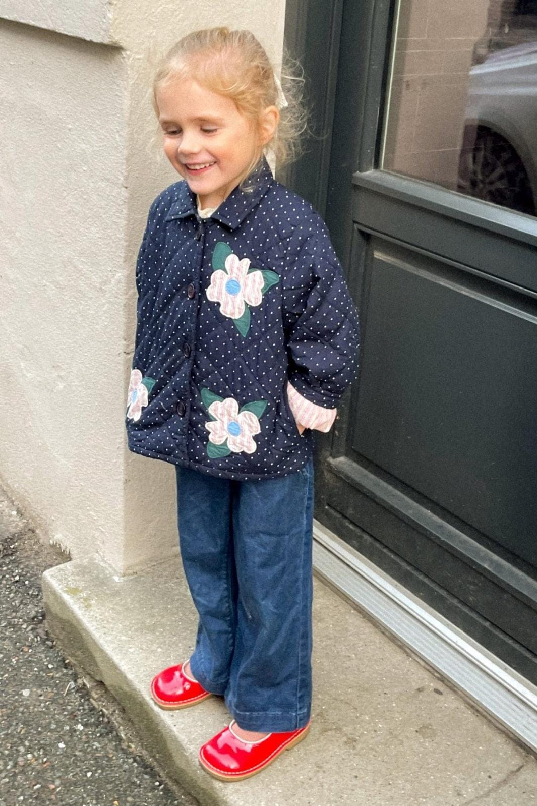 Forudbestilling - Sissel Edelbo - Ebba MINI Jacket SE 1103 - Navy / White Jakker