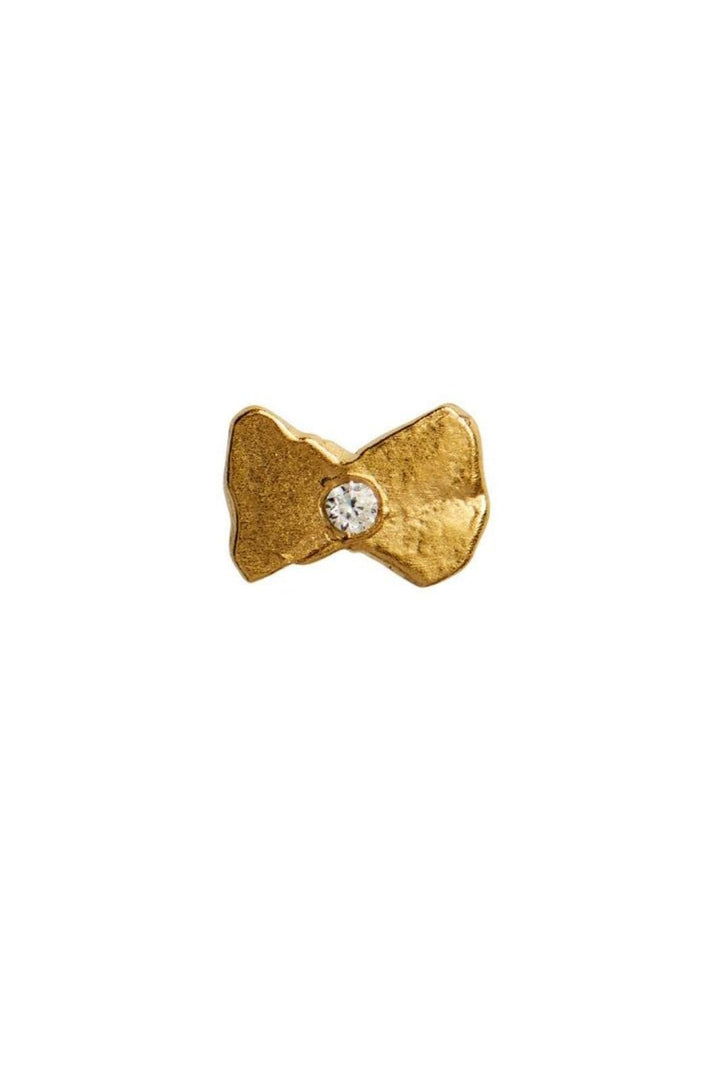 Forudbestilling - Stine A - Tres Petit Bow Earring - Single - 1356-02 Øreringe