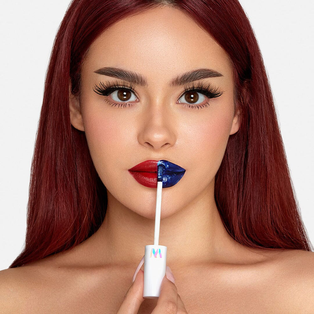Forudbestilling - Wonderskin - Wonder Blading Lip Stain Kit Hayley - Hayley (Rich Neutral Red) Læbestift