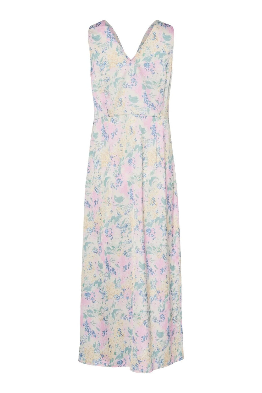 Forudbestilling - Y.A.S - Yaspella Sl Long Dress - 4851067 Gardenia Dottea Print