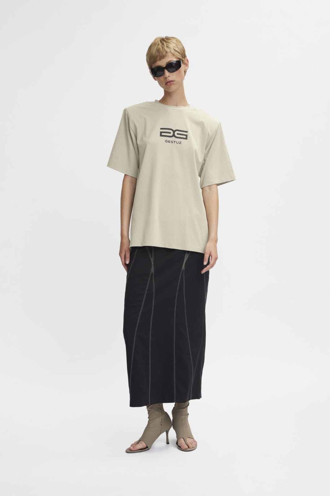 Gestuz - AcuraGZ HW skirt - Black Nederdele