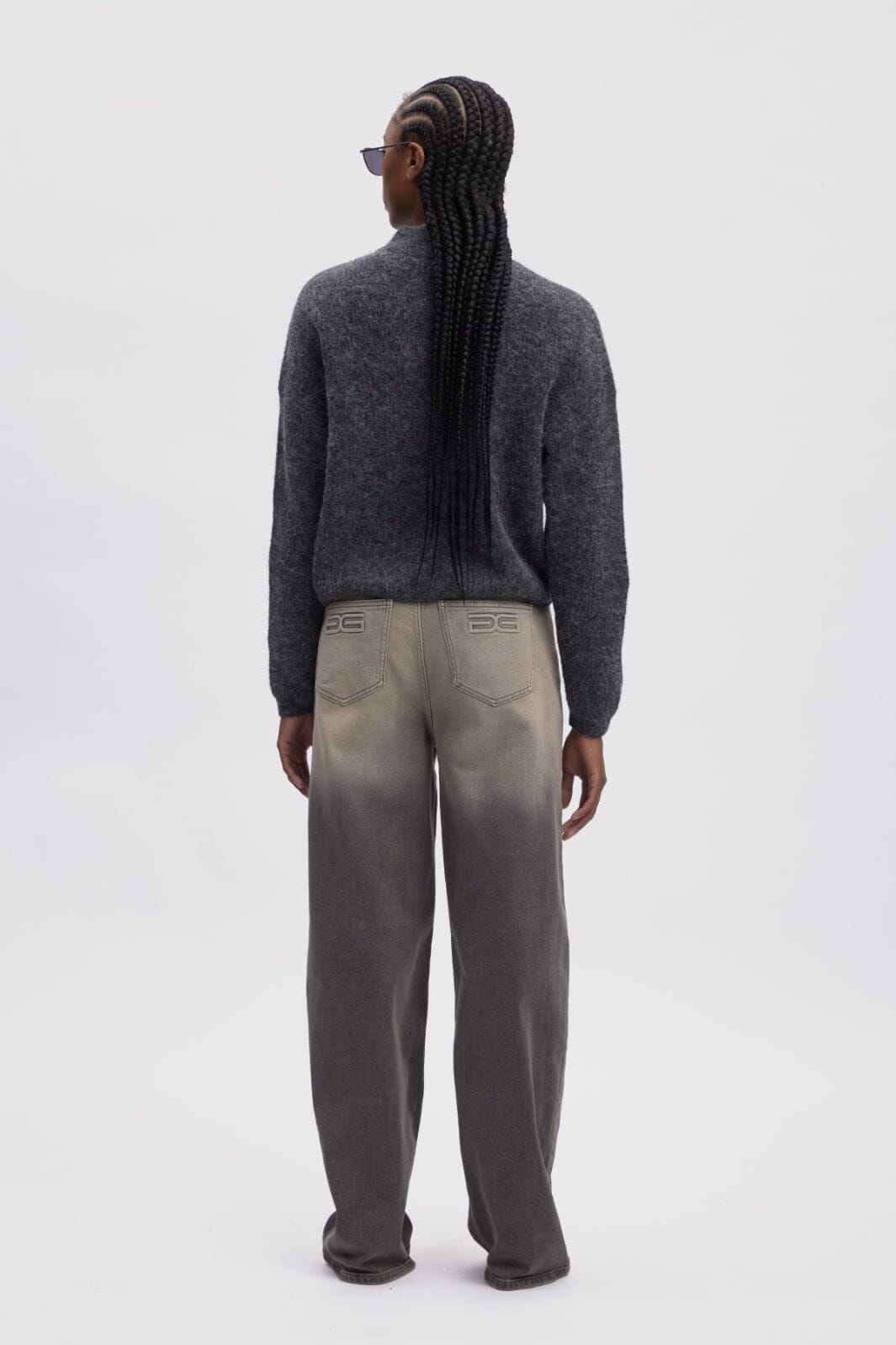 Gestuz - Alphagz Short Cardigan - 106286 Charcoal Melange Cardigans