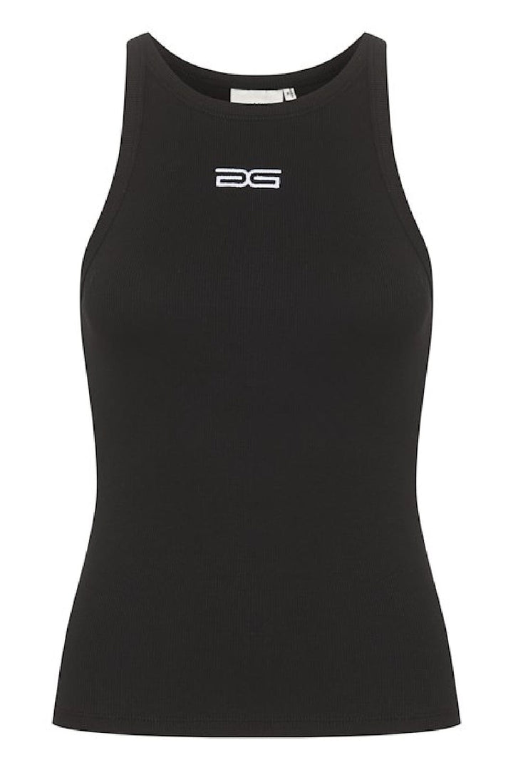 Gestuz - DrewGZ sl logo tank - Black Toppe