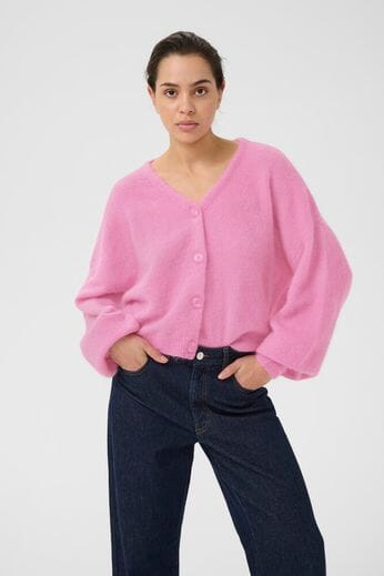 Gestuz - Gzdebbie Cardigan 10910789 - 108700 - Begonia Mélange Cardigans