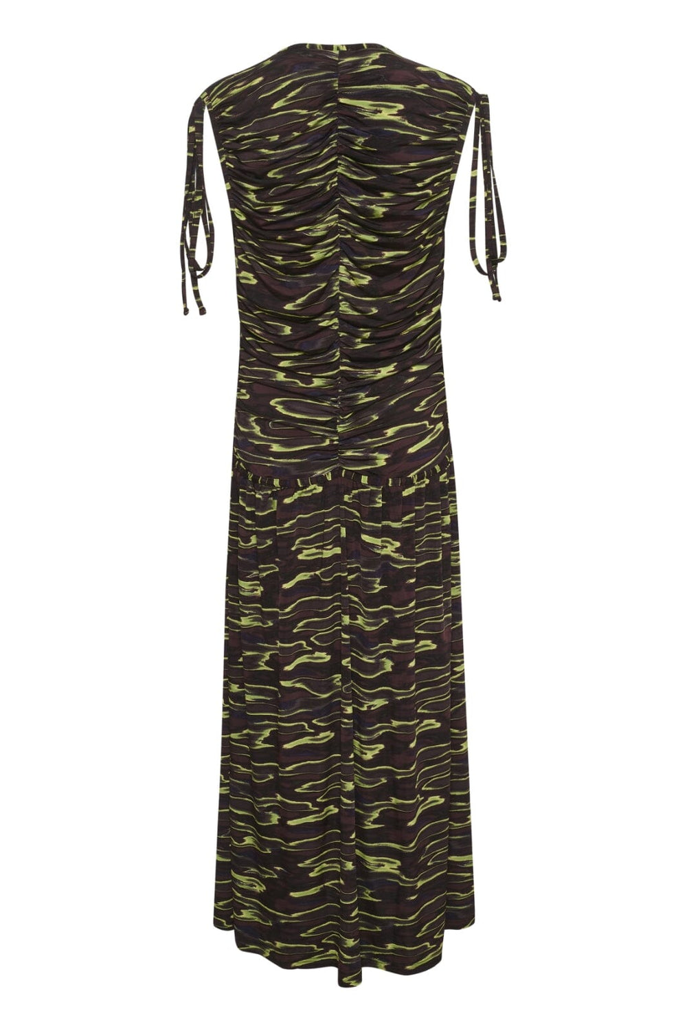 Gestuz - ShevyGZ P sl long dress - Yellow water Kjoler