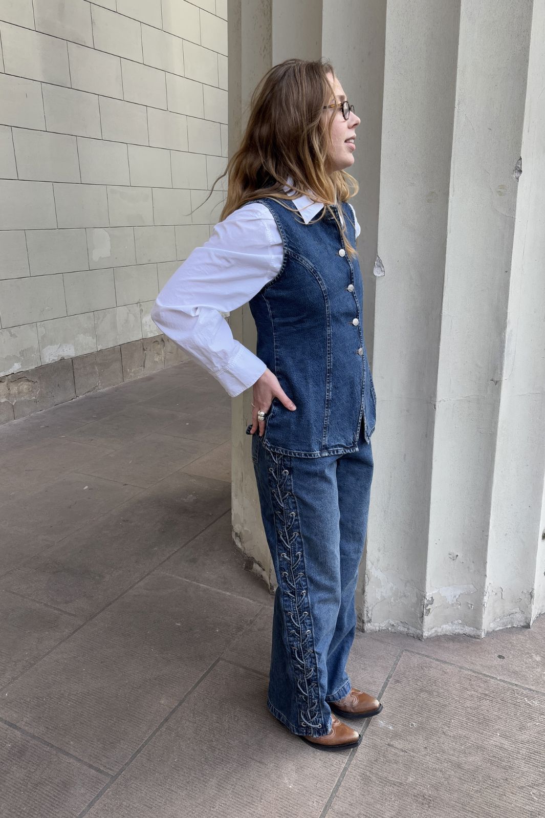 Global Funk - Carlea-G 73509970 - P60 - Mud Stone Wash Jeans