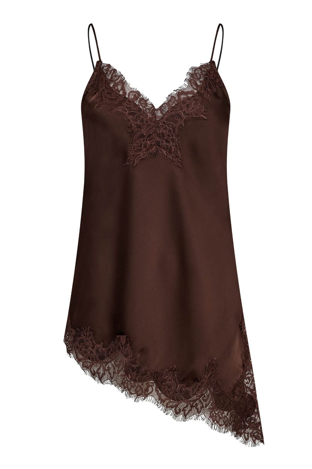 Haute L'Amitié - Naomi Asym Lingerie Top HL10545 - Mocca Toppe