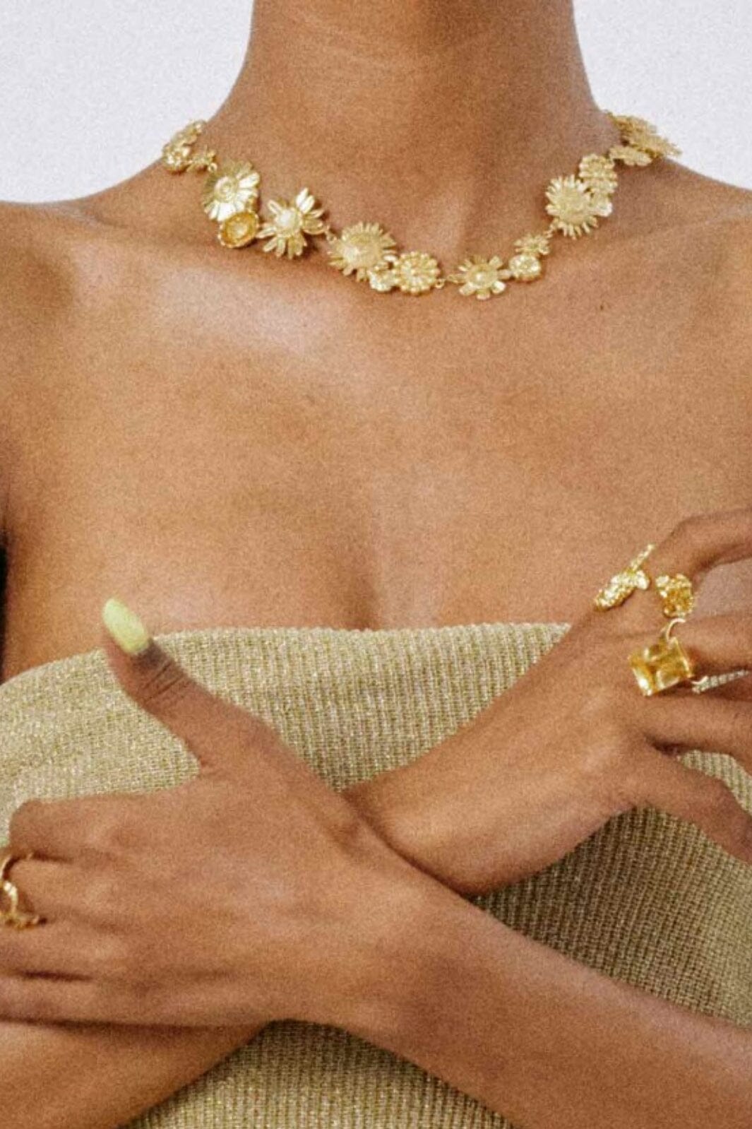 House Of Vincent - Garden Of Eden Necklace - Gilded