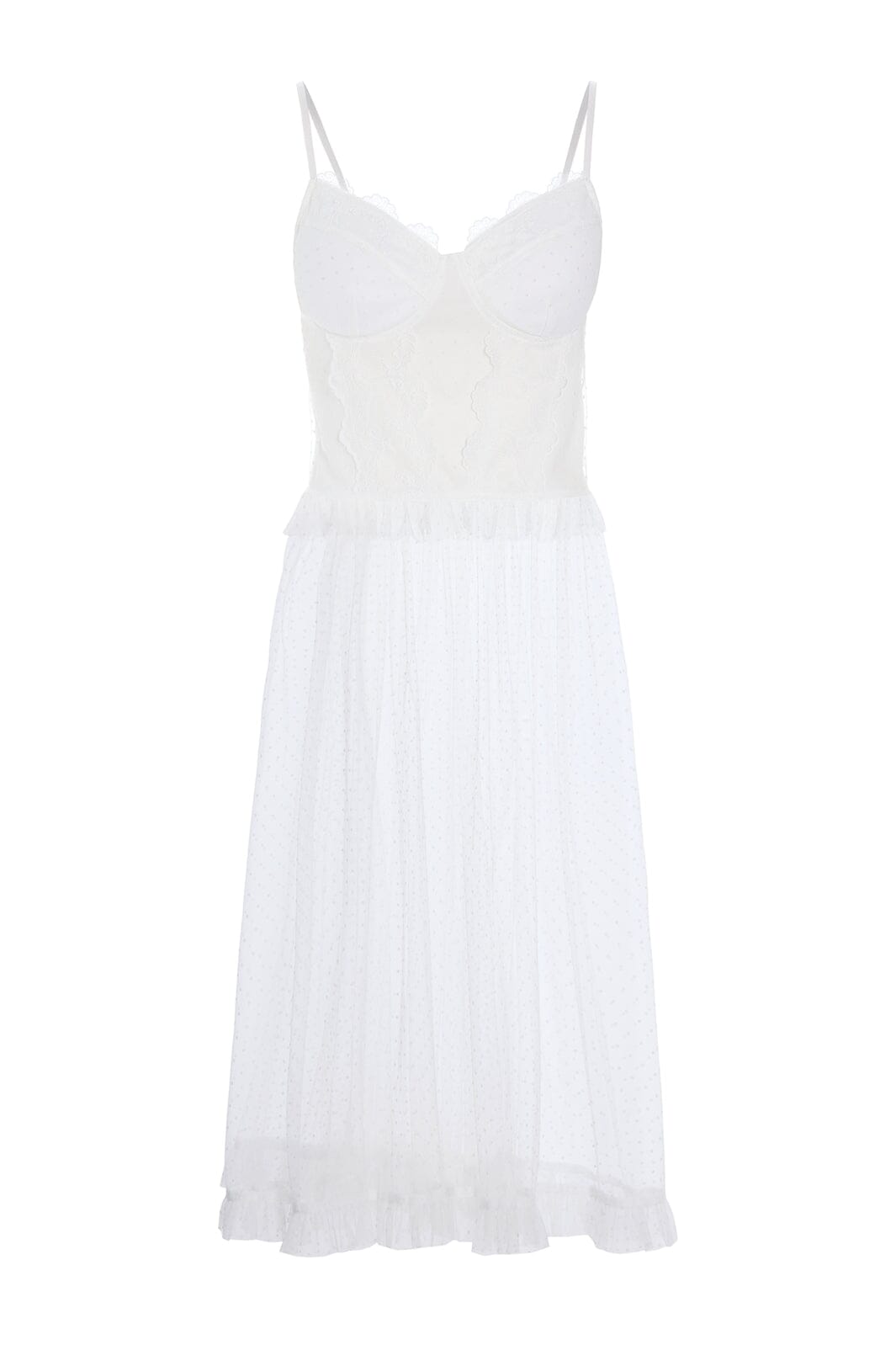 Hunkøn - Leslie Dress 25911 - White Kjoler