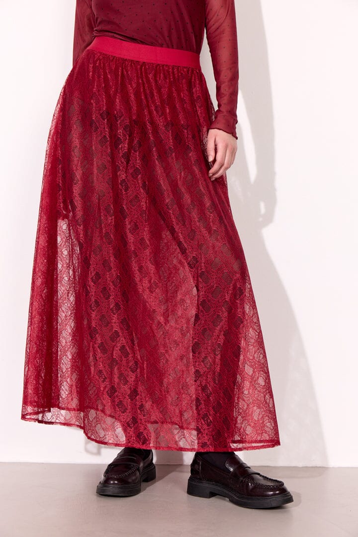 Hunkøn - Ofelia Skirt 25926 - Zinfandel Nederdele