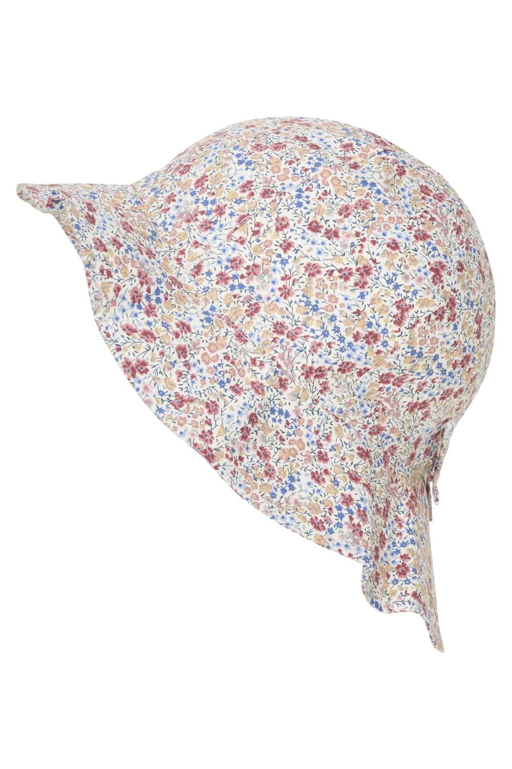 Huttelihut - Summer Hat In Liberty Fabric - Sepia Rose Sommerhatte & UV hatte