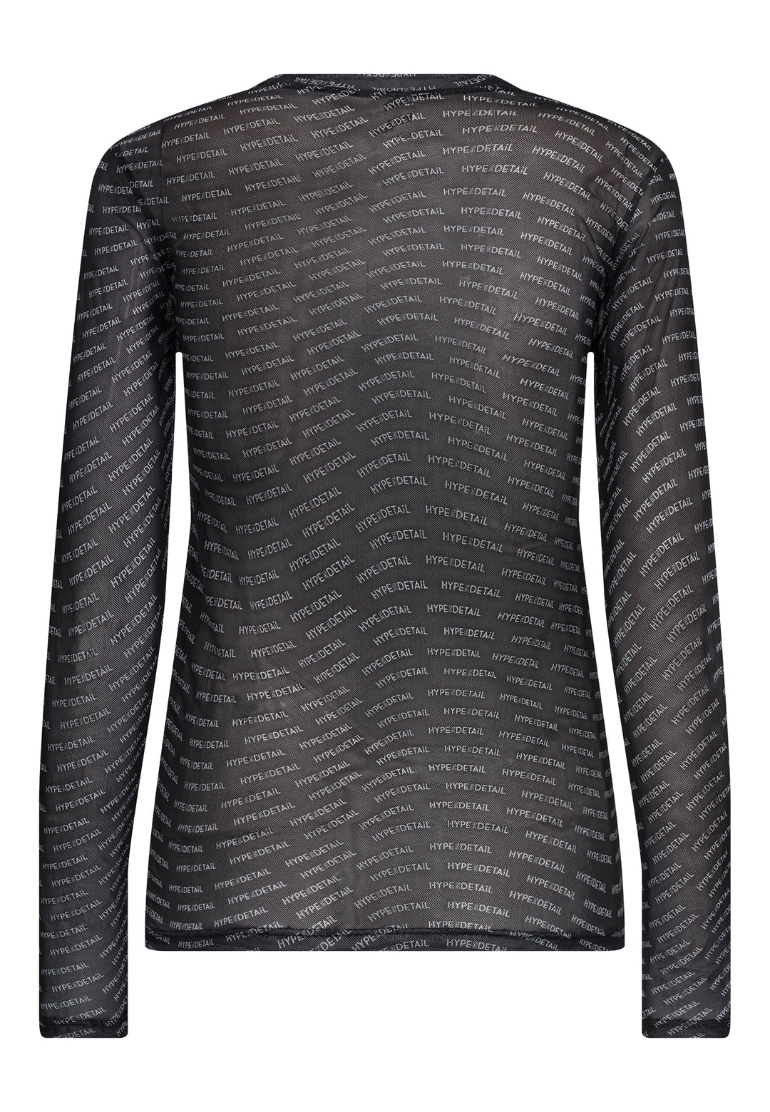Hype The Detail - Mesh Blouse - 91 Sort Bluser