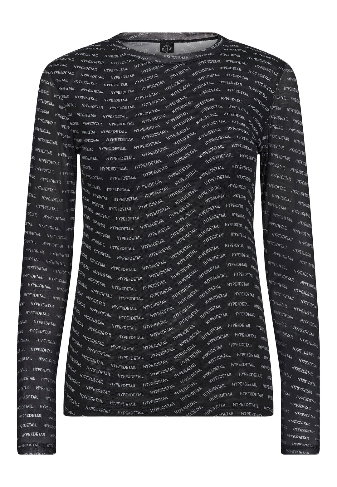 Hype The Detail - Mesh Blouse - 91 Sort Bluser