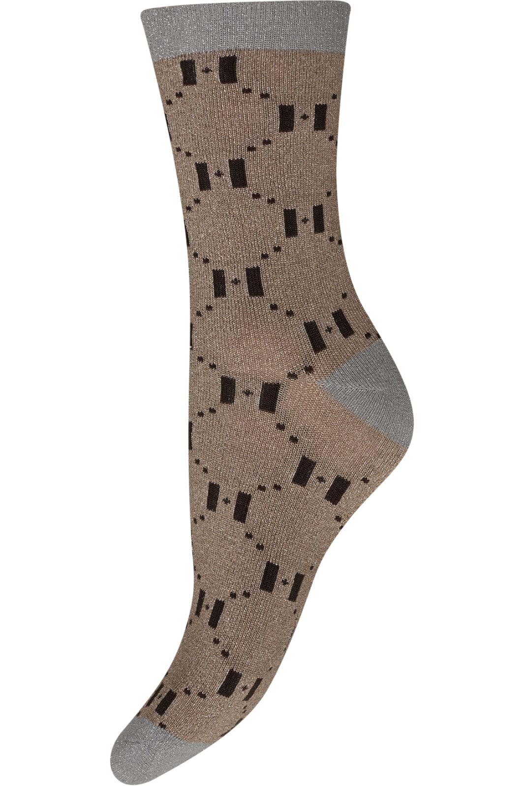 Hype The Detail - Sock W/Lurex 21562-75 - 4347 - Multifarvet