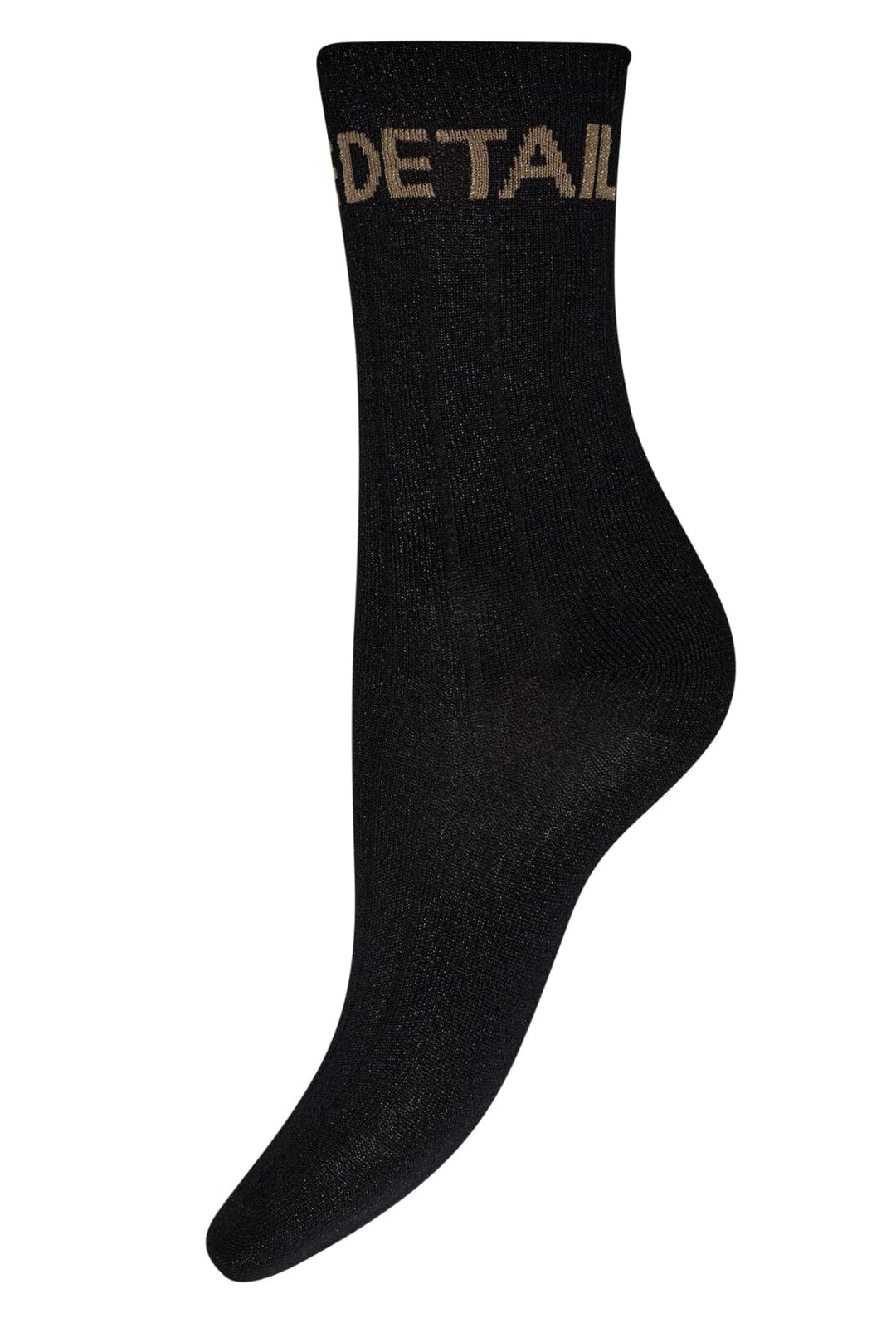 Hype The Detail - Socks W/Lurex - 1102 Golden Strømper