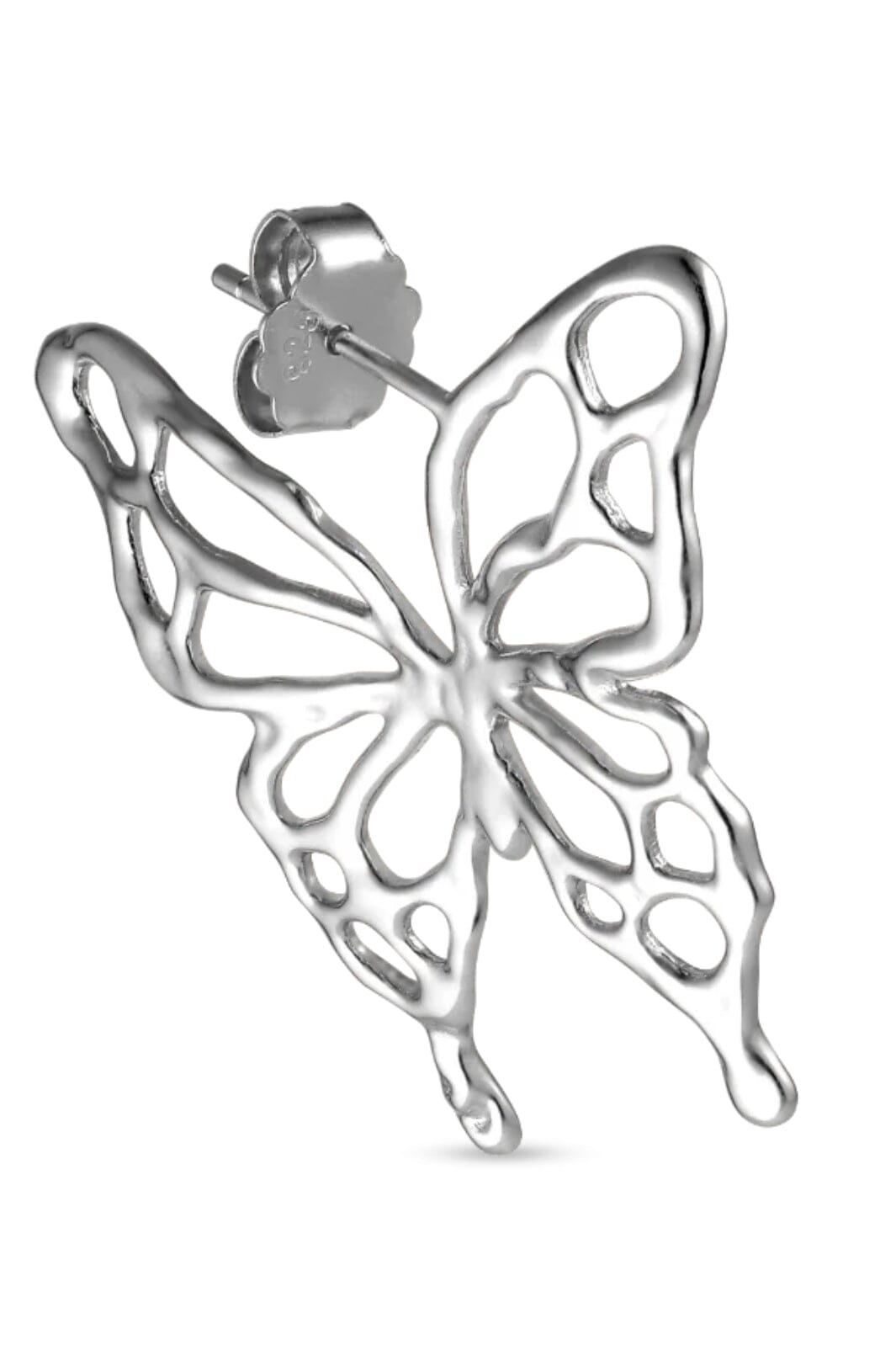 Jane Kønig - Butterfly Earring - Forsølvet Øreringe