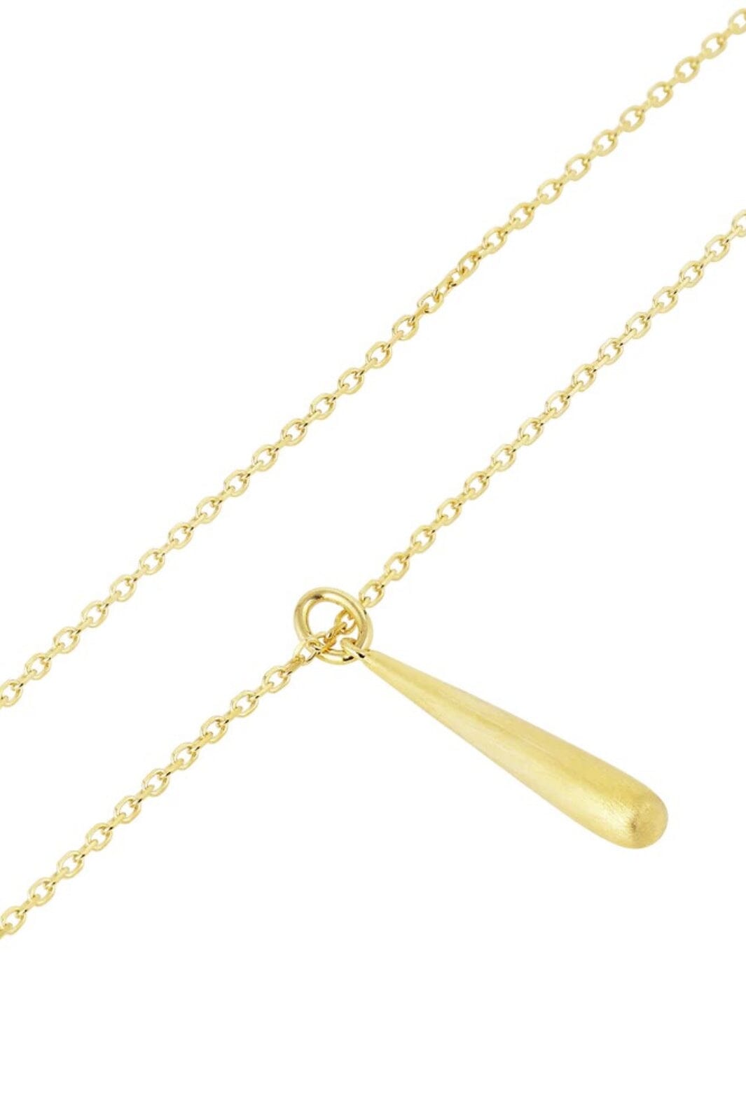 Jane Kønig - Orbis Drop Pendant ODP-SS25-G - Forgyldt