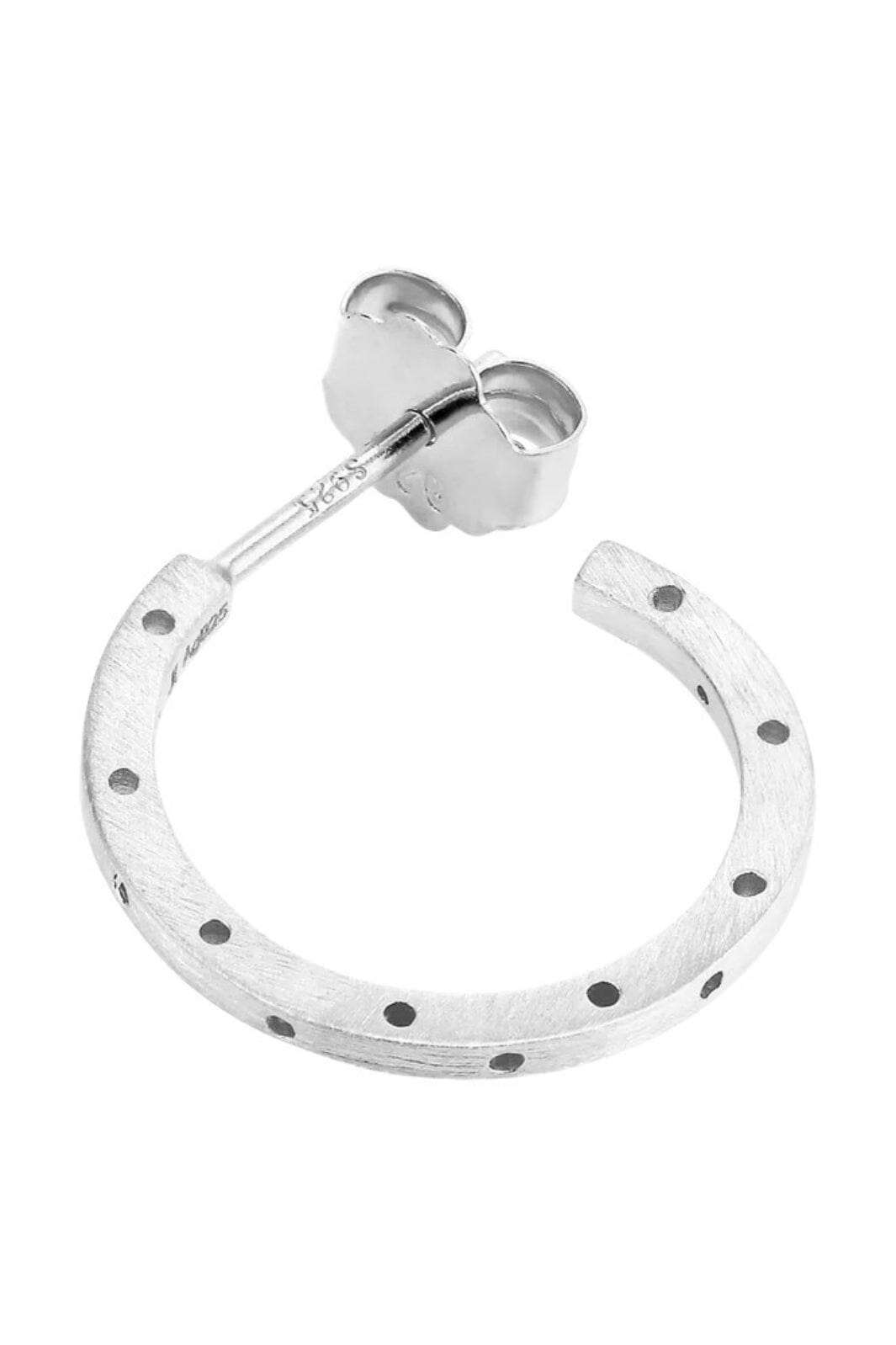 Jane Kønig - Orbis Hoop OH-SS25-S - Forsølvet