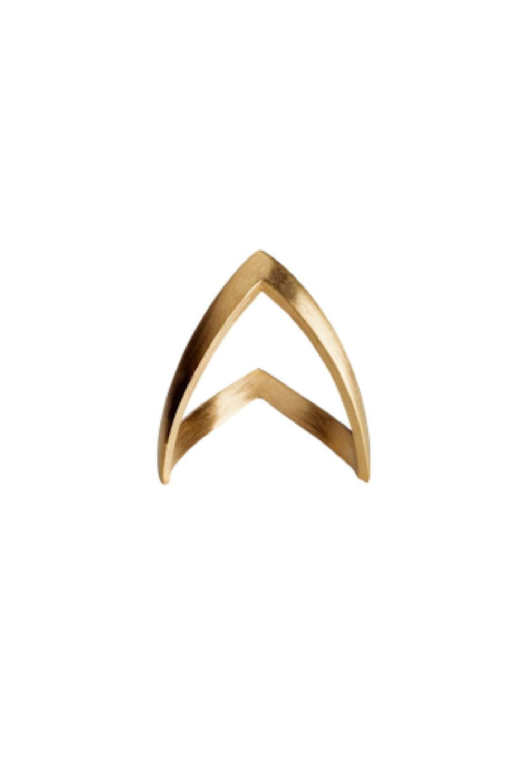 Jane Kønig - V Ring - Forgyldt