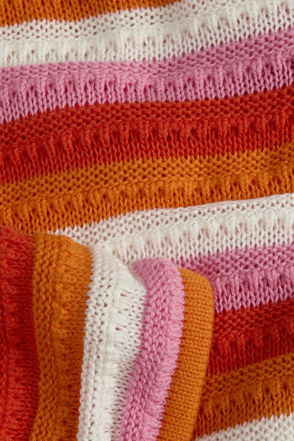 Jjxx - Jxrory Dress Knit - 4777533 Persimmon Orange /Multi Color Kjoler