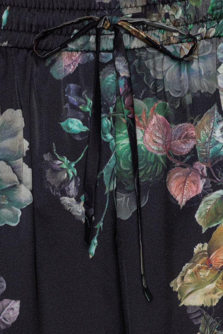 Karmamia - Cora Pants - Daisy Noir Wildflower Bukser