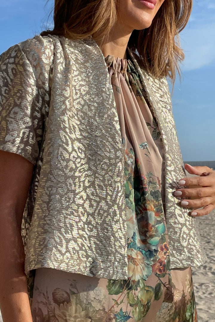 Karmamia - Jo Jacket - Blush Leo Jakker