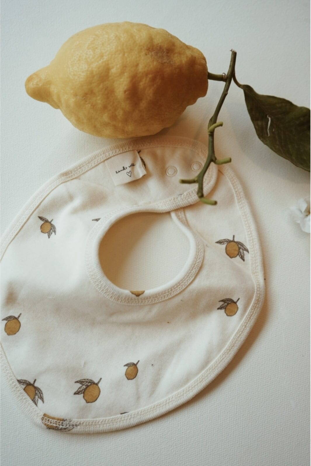 Konges Sløjd - 2 Pack Bibs - Lemon Hagesmække/Savlesmække