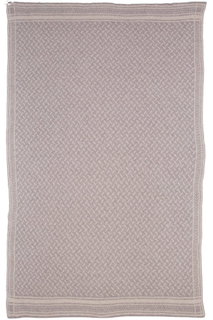 Lala Berlin - Blanket Trinity Classic - Stardivari/Dune Tæpper