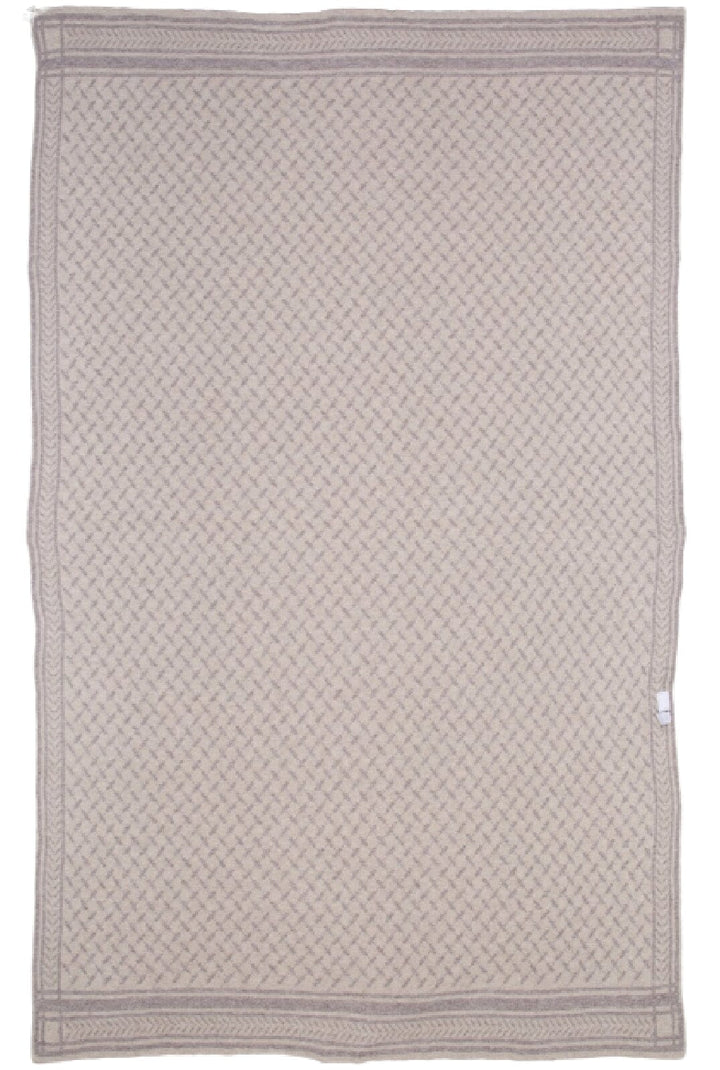 Lala Berlin - Blanket Trinity Classic - Stardivari/Dune Tæpper