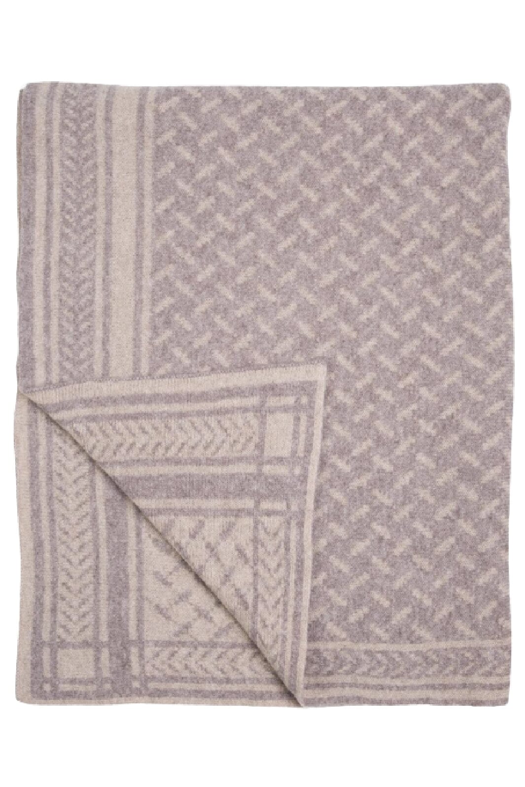 Lala Berlin - Blanket Trinity Classic - Stardivari/Dune Tæpper