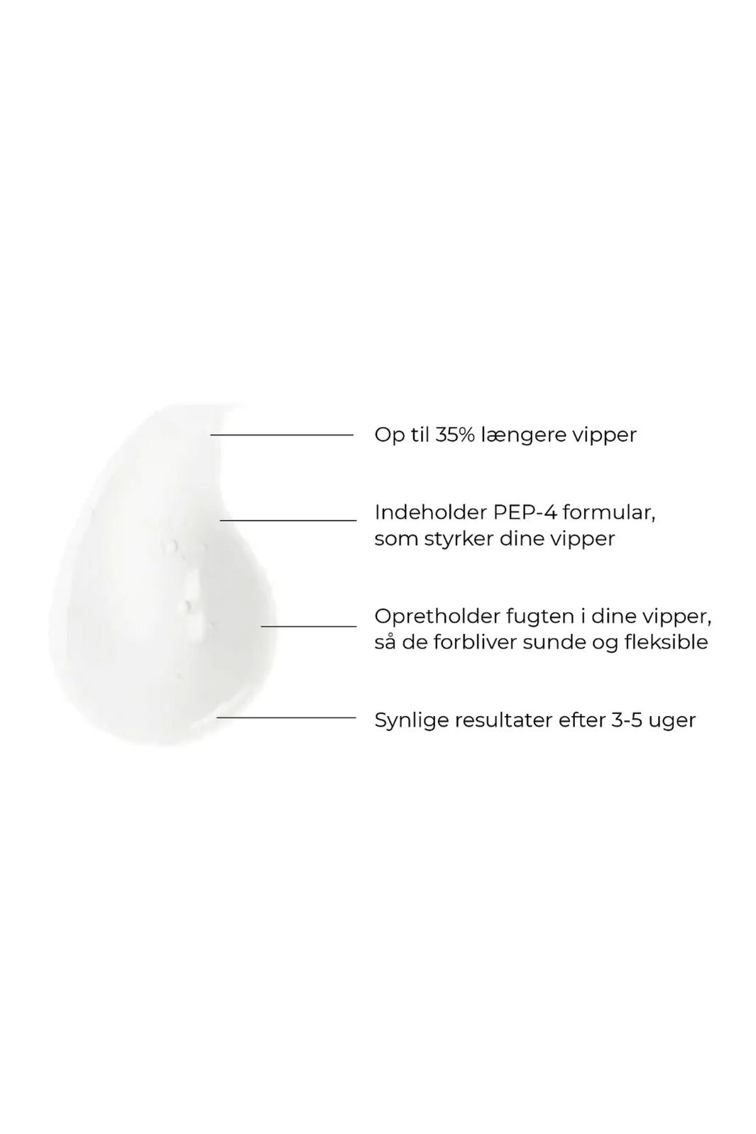 Lavinde Copenhagen - Hyped Eyelash Serum - 060102 - 4 ml Vippeserum