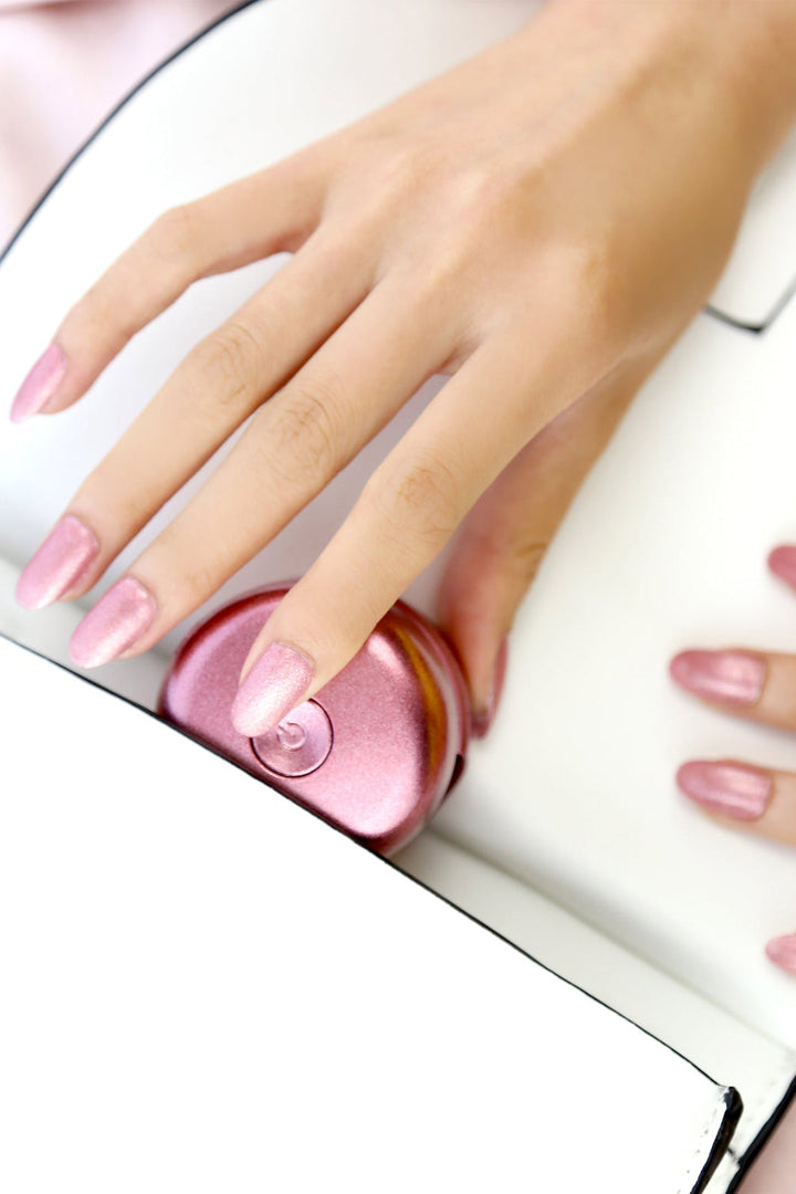 Le Mini Macaron - Gel Manicure Kit - Rose Gold Neglelak