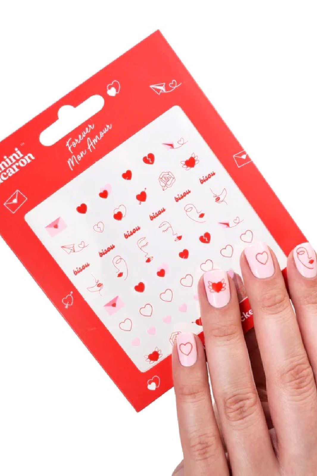 Le Mini Macaron - Mini Nail Art - Forever Mon Amour Negle ting