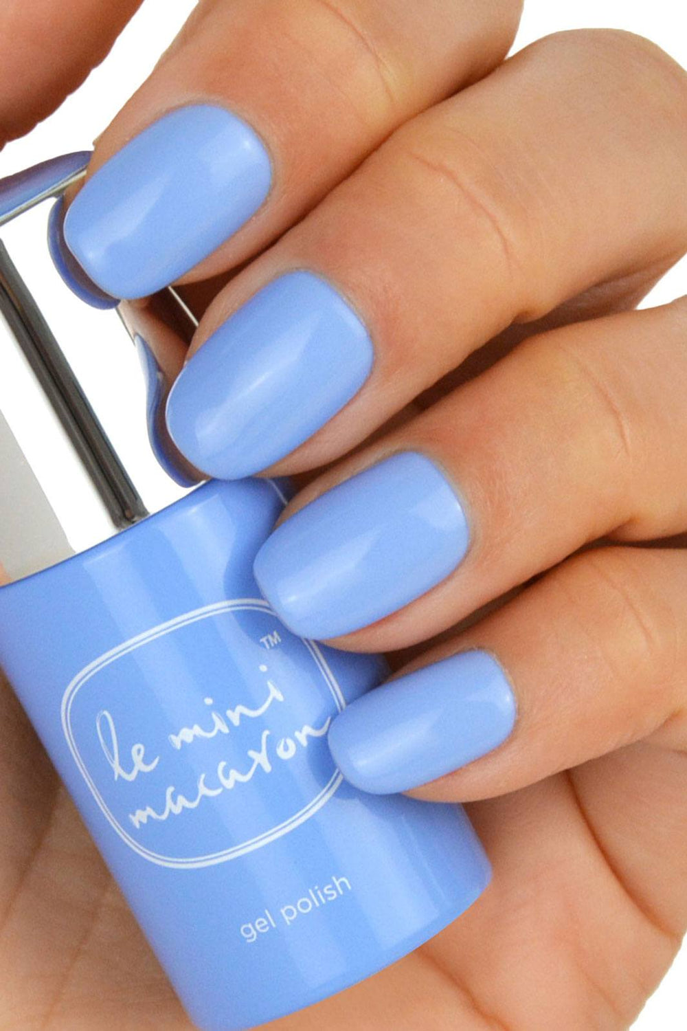 Le Mini Macaron - Neglelak Gel - Fleur Bleue Neglelak
