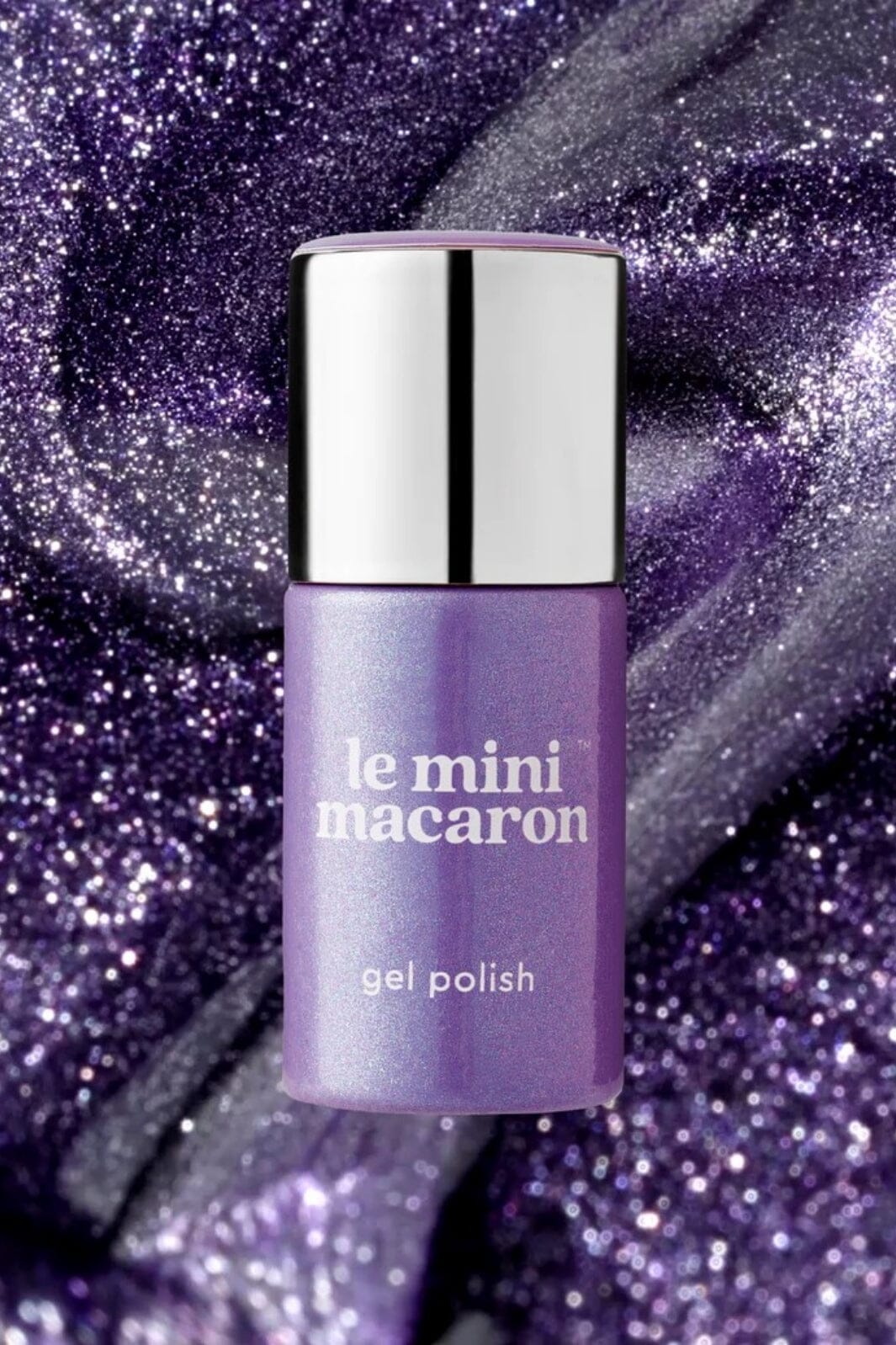 Le Mini Macaron - Single Gel Polish, Cat Eye Magnet Gel Polish Incl. Magnet Nyhed! CEG003 - Lavender Haze Neglelak