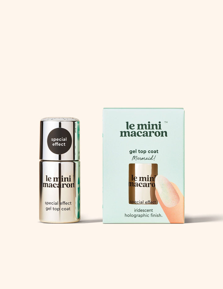 Le Mini Macaron - Single Gel Top Coat TOP003 - Mermaid Negle ting