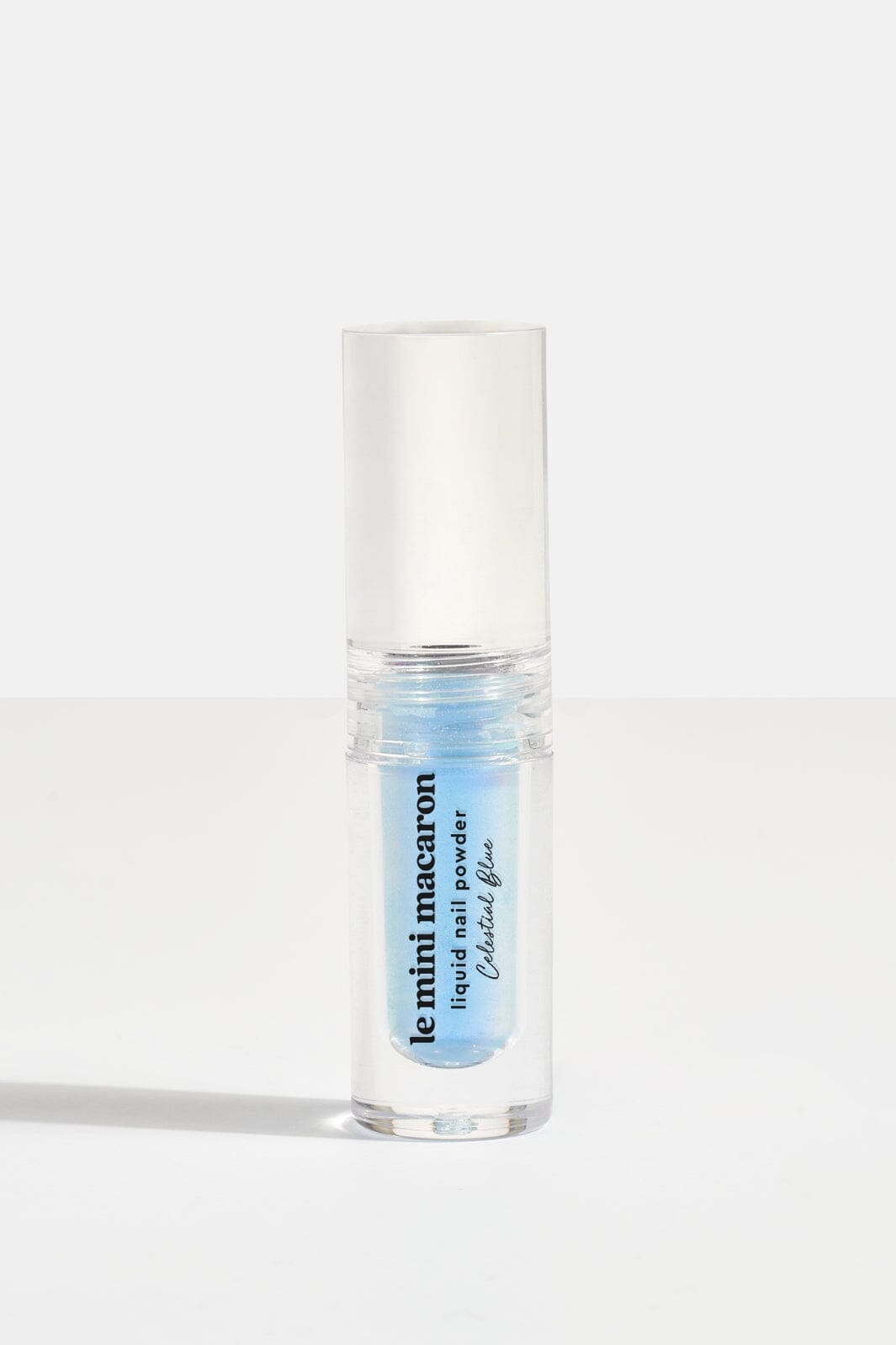 Le Mini Macaron - Stardust Liquid Nail Powder - Celestial Blue Neglelak