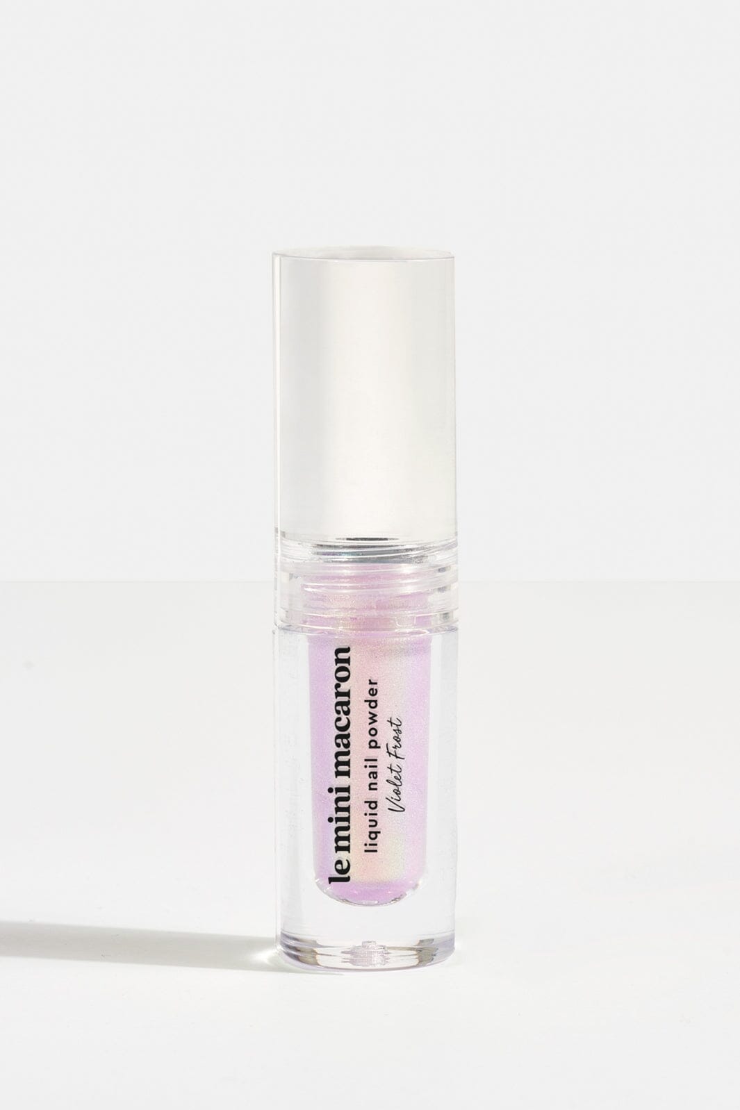 Le Mini Macaron - Stardust Liquid Nail Powder - Violet Frost Neglelak