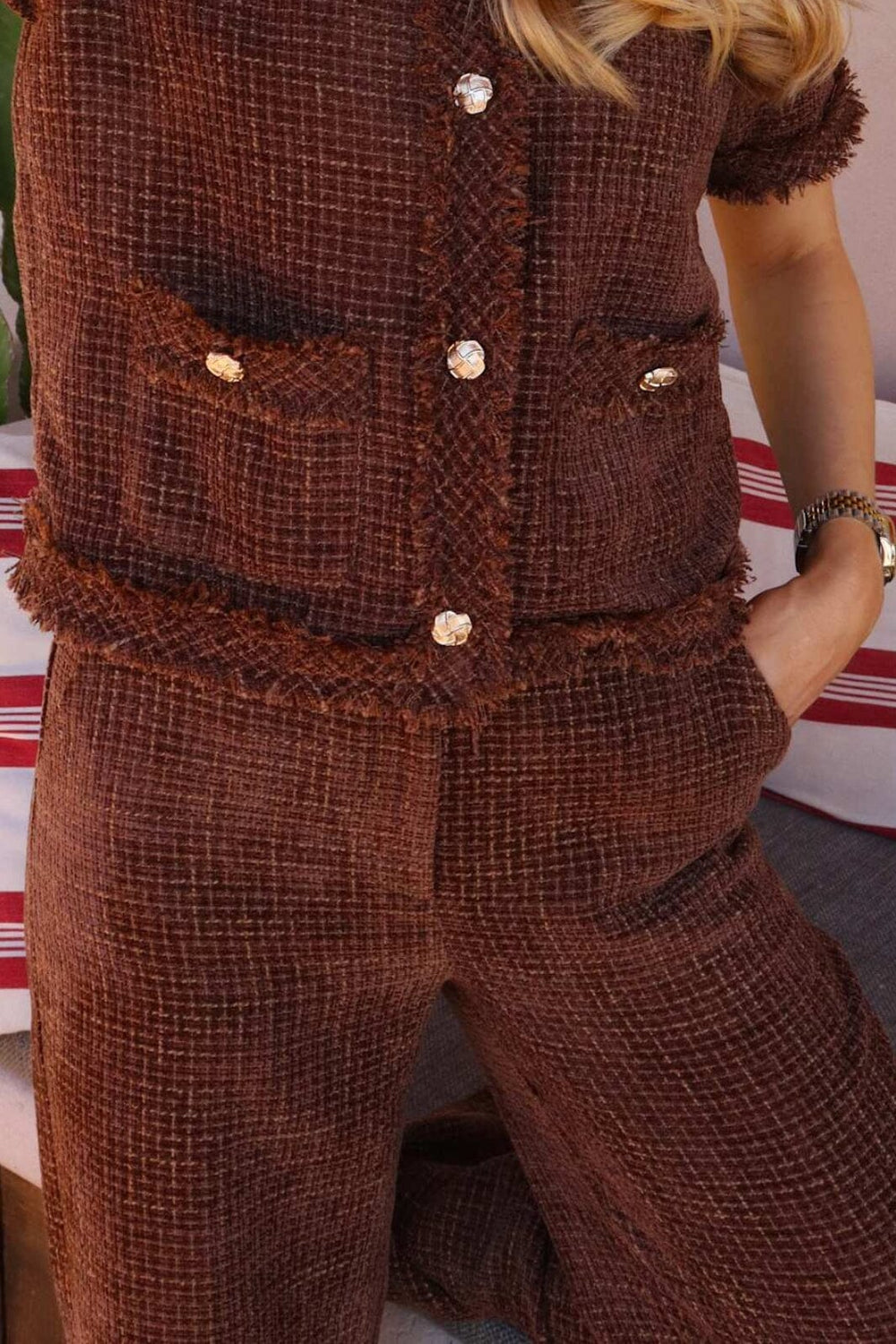 Liberte - Coco Wide Pants 22245 - Mocca