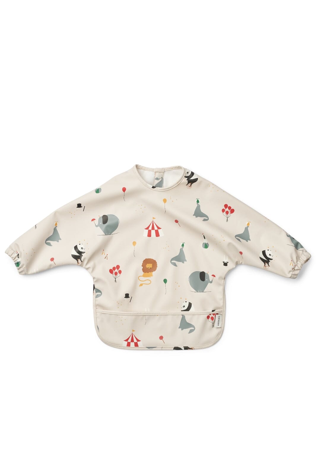 Liewood - Merle Printed Cape Bib - Circus / Sandy