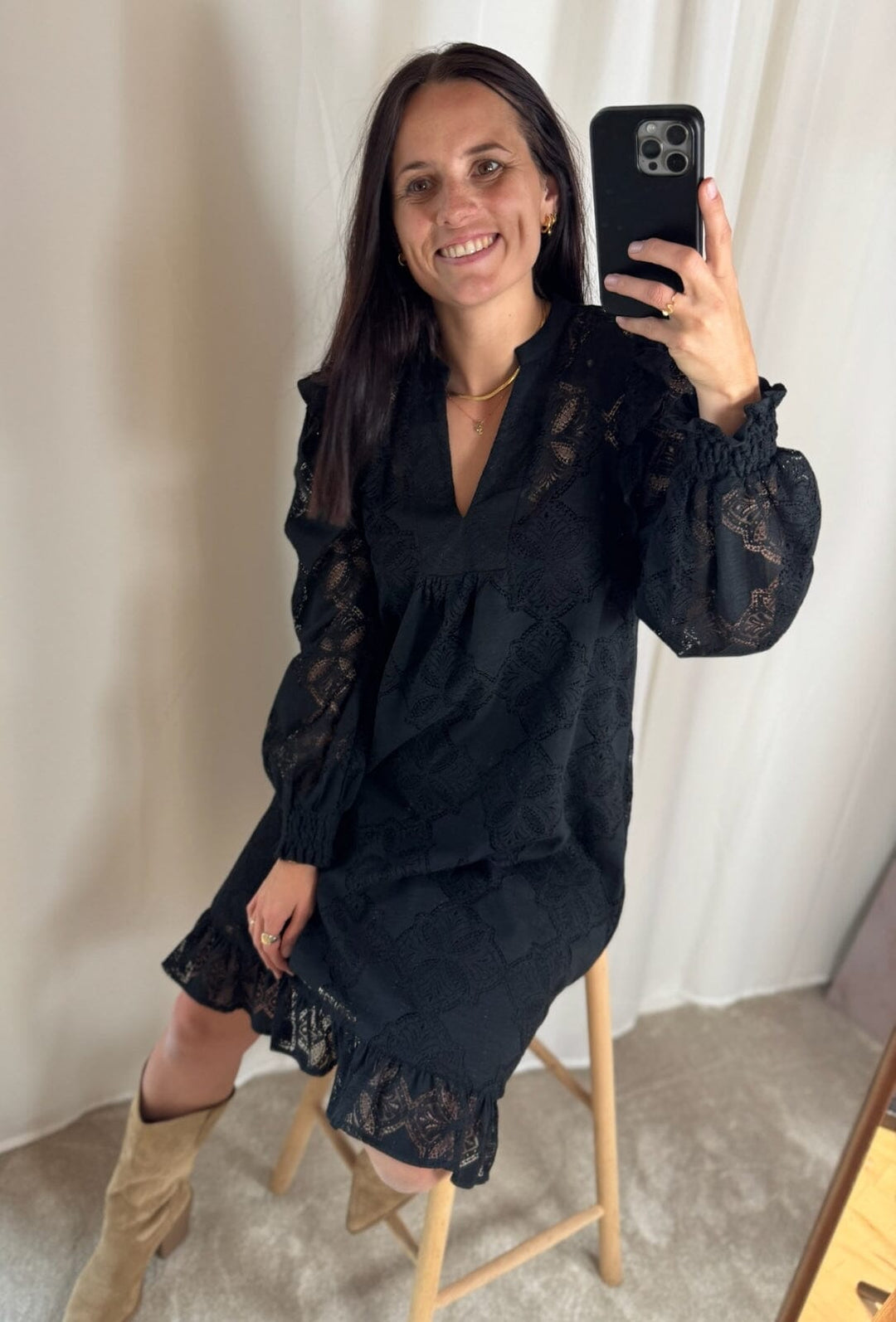 Love & Divine - Love1235 18080 - 116 Black Lace Kjoler