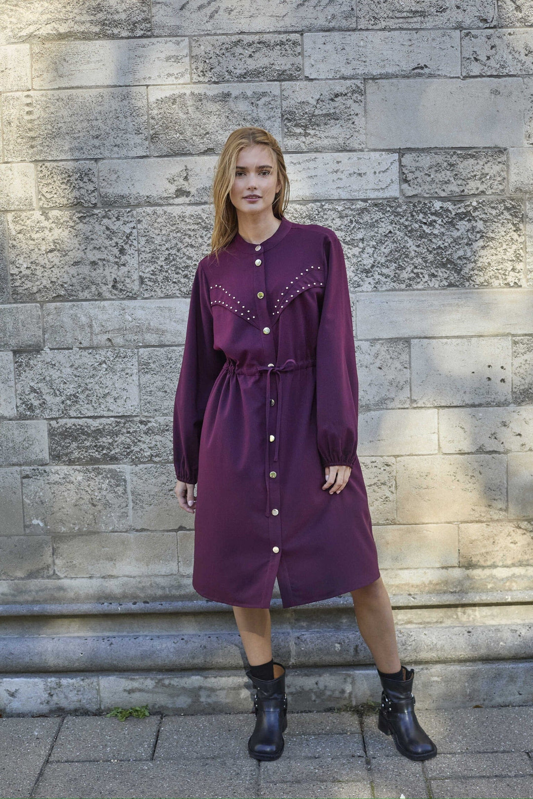 Love & Divine - Love1423 19202 - 515 - D. Bordeaux Kjoler